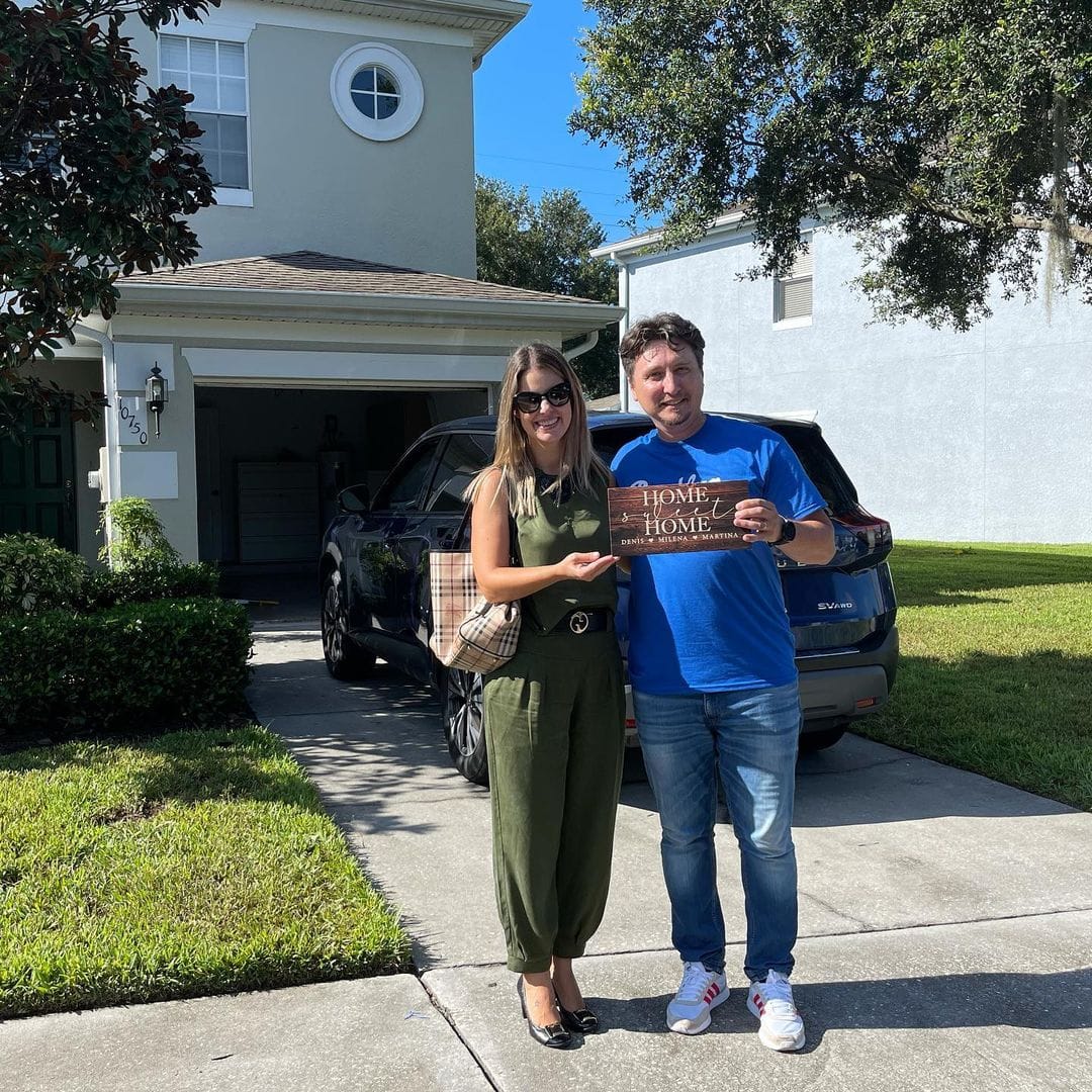 Entrega de chaves de imóvel em Orlando