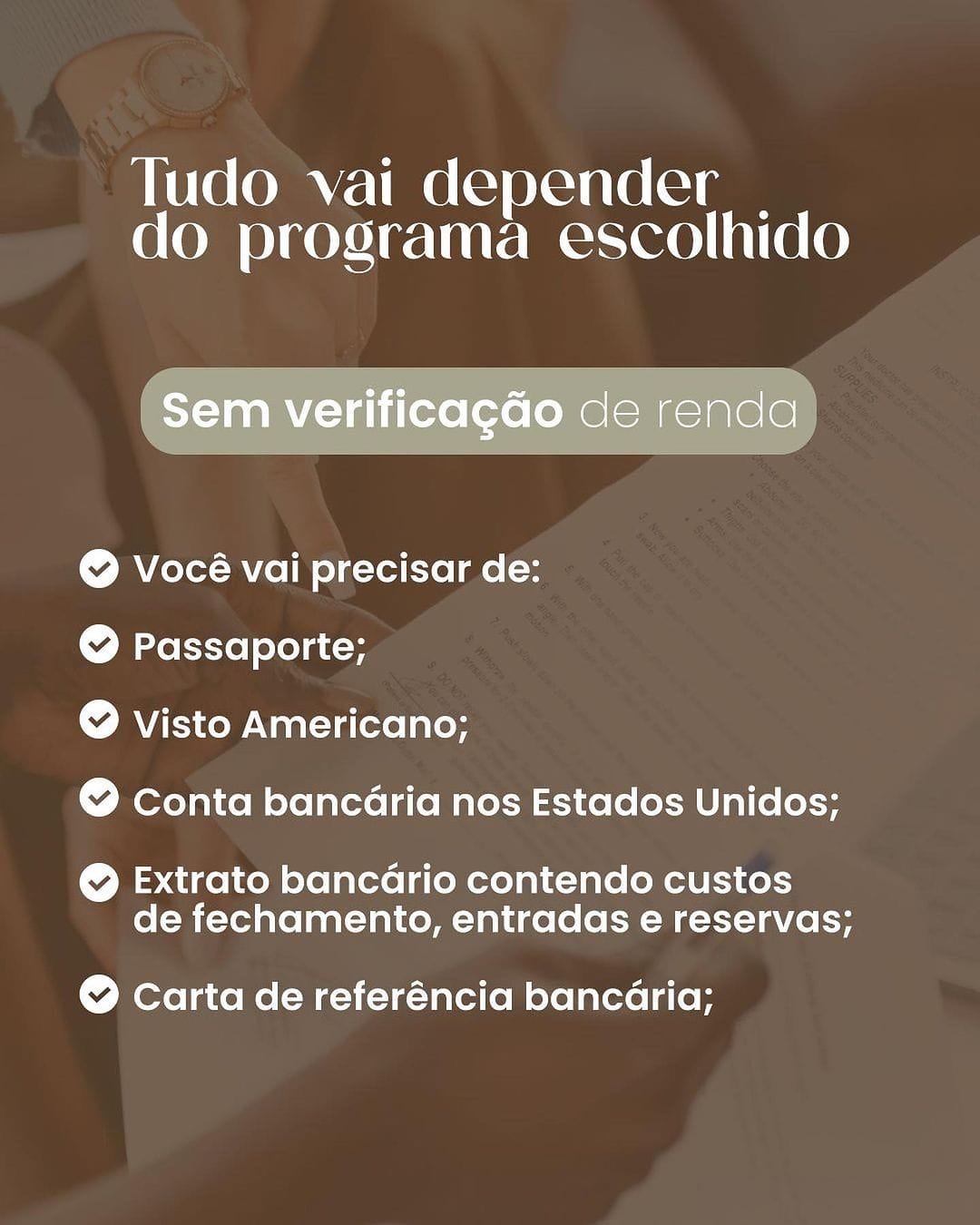 Sem verificação de renda