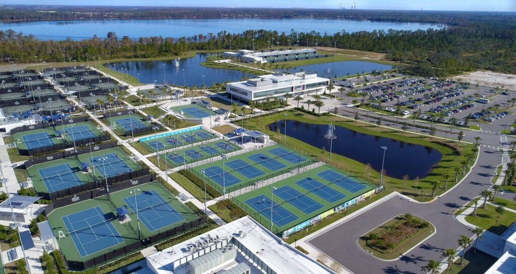 O Que Fazer em Lake Nona: Guia Completo para Moradores e Visitantes 7 - Jen Dantas USTA National Campus (Centro Nacional de Tênis)