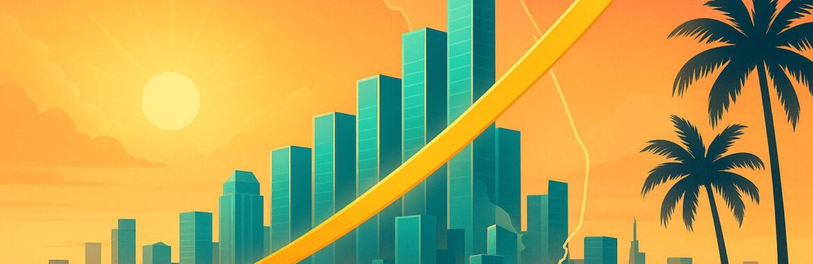 Flórida melhor estado para negócios nos EUA em 2025: turbina certa para quem quer investir em imóveis em Orlando