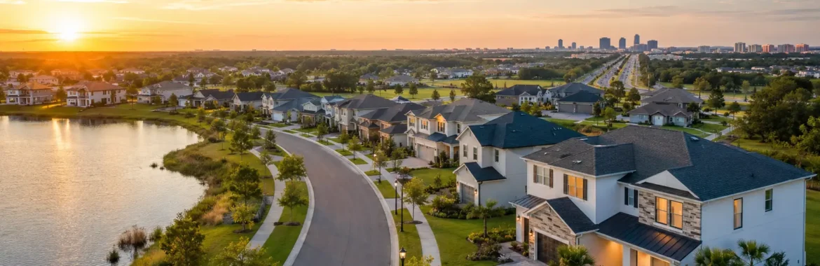 Comprar casa nova em Lake County: espaço, preço e trade-offs perto de Orlando