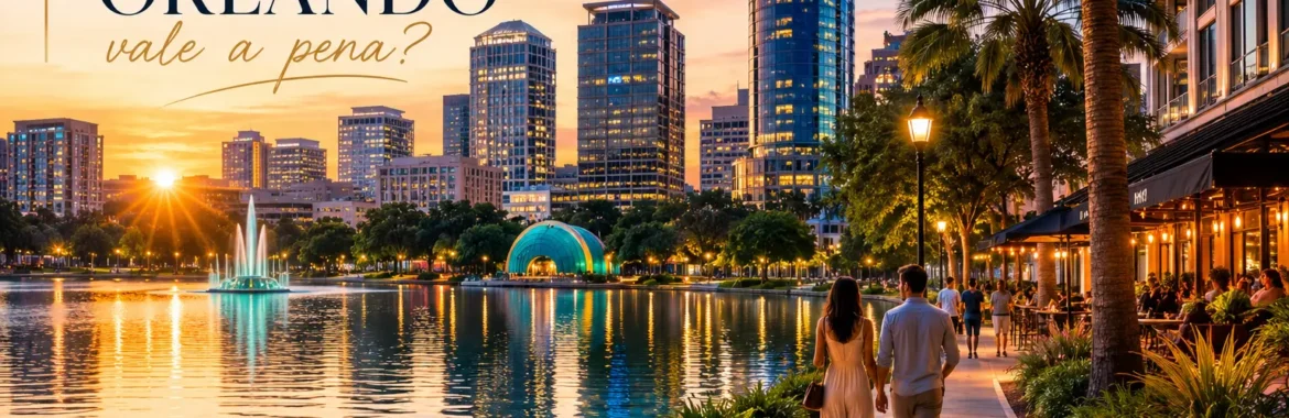 Morar em Downtown Orlando vale a pena? Rotina urbana, walkability e cuidados antes de decidir